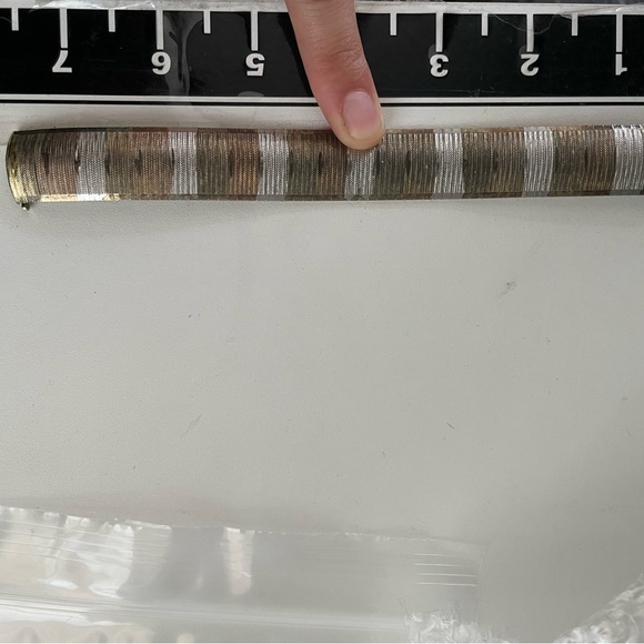 Vintage Sterling silver & gold Milor Italy bracelet cuff - Picture 15 of 16